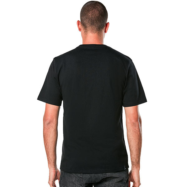 High-resolution studio image of Alpinestars Always 2.0 CSF T-Shirt; showing tee fit, printed graphics, and crew neckline; SKU 482-76293S; Sizes: S-2XL