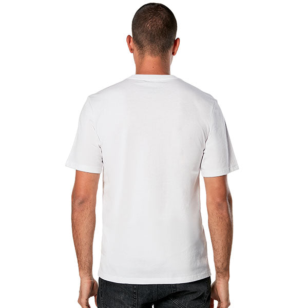 Crisp studio image on a white background of Alpinestars Flag CSF T-Shirt; showing tee fit, printed graphics, and crew neckline; SKU 482-76304S
