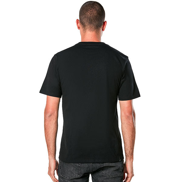 Crisp studio image on a white background of Alpinestars Ride 4.0 CSF T-Shirt; showing tee fit, printed graphics, and crew neckline