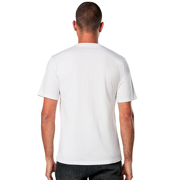 Clean studio shot of Alpinestars Dunker CSF T-Shirt; showing tee fit, printed graphics, and crew neckline