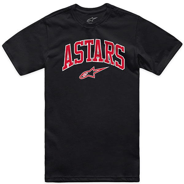 Professional studio photo of Alpinestars Dunker CSF T-Shirt; showing tee fit, printed graphics, and crew neckline