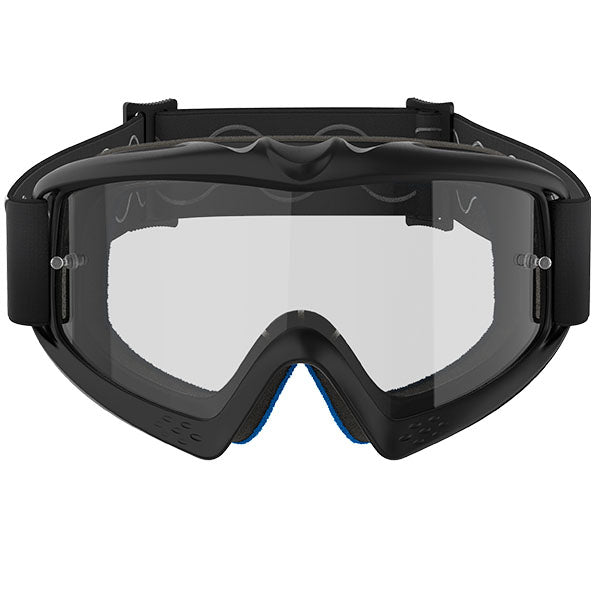 Product image of Alpinestars BTO Sports 5140125 1425 d1 Vision Youth Corp Goggle Black Clear motocross goggles showing frame design, lens style, and colorway