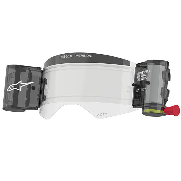 Alpinestars Supertech Goggle Accessories in Roll Film Mud Strip 3pk SKU 9101225-010-OS