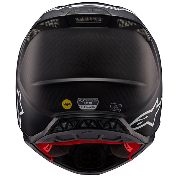 01108586, Alpinestars, Supertech M10 Flood Helmet, Black/Dark Gray Matte & Glossy, Red Fluo/Red Matte & Glossy, Met Blue/Med Blue/Black Carbon Matt product photo