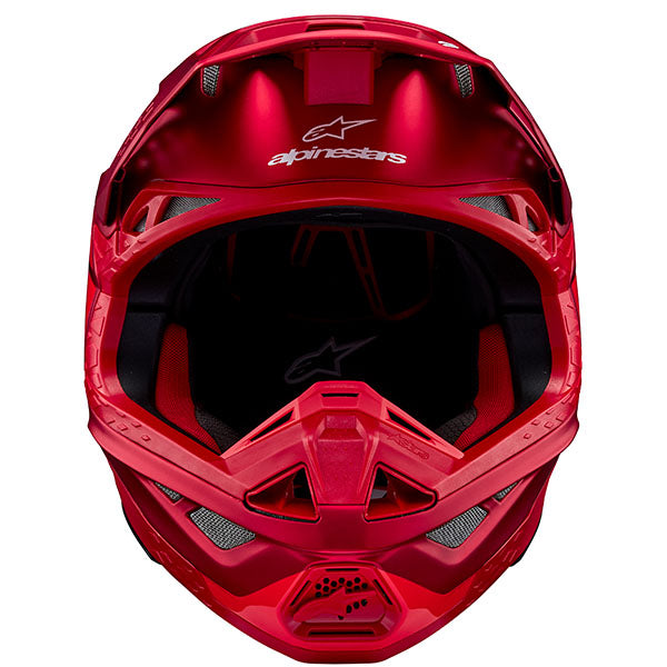 01109243, Alpinestars, Supertech M10 Flood Helmet, Black/Dark Gray Matte & Glossy, Red Fluo/Red Matte & Glossy, Met Blue/Med Blue/Black Carbon Matt product photo