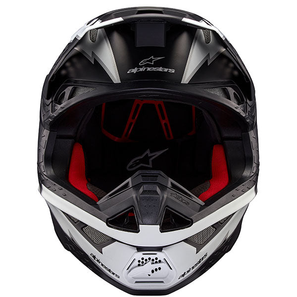 Black/Yellow Glossy product view, lightweight off‑road motorcycle helmet with ventilation and impact protection