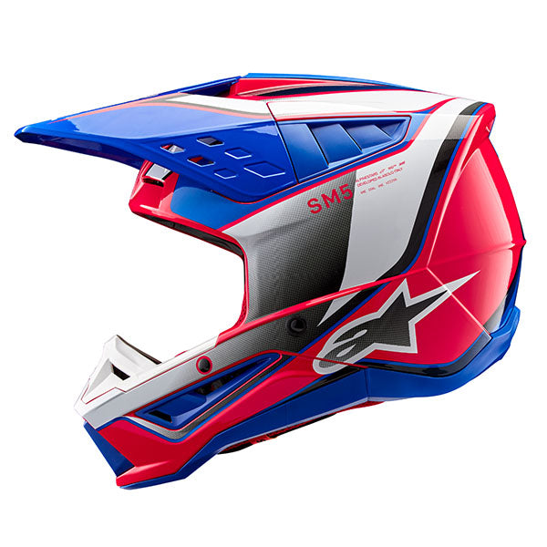 product view, lightweight off‑road motorcycle helmet with ventilation and impact protection