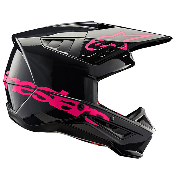 Blue Glossy product view, lightweight off‑road motorcycle helmet with ventilation and impact protection