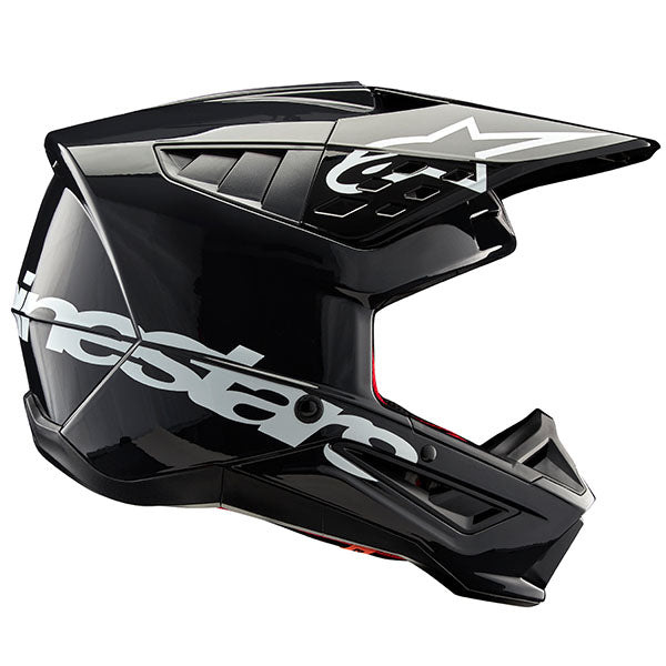 Blue Glossy product view, lightweight off‑road motorcycle helmet with ventilation and impact protection