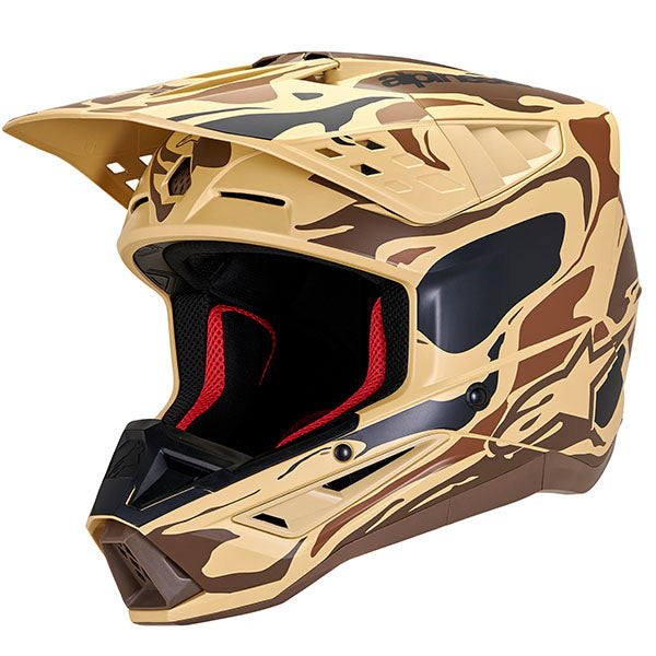 Cool Gray/Dark Gray Glossy product view, lightweight off‑road motorcycle helmet with ventilation and impact protection