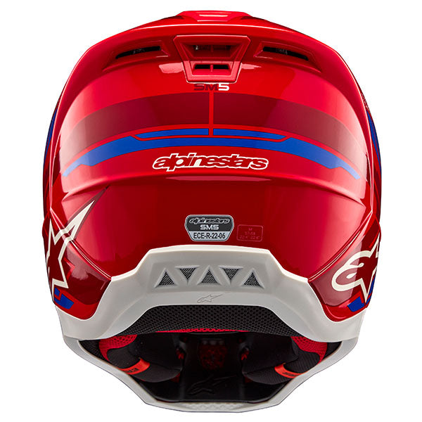 product view, lightweight off‑road motorcycle helmet with ventilation and impact protection