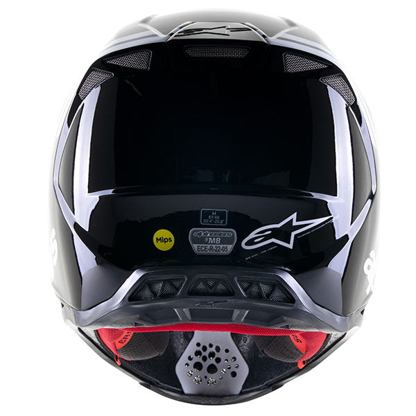 Black / Neon Red product view, lightweight off‑road motorcycle helmet with ventilation and impact protection