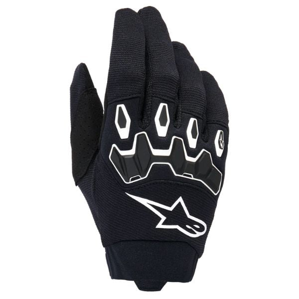 3560426-10-M, Alpinestars, Full Bore V2 Gloves, Black, Black/White, Purple/Black, Yellow Fluo/Black, Bright Red, more, Sizes SM, MD, LG, XL product photo