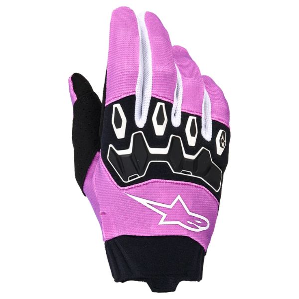 33308486, Alpinestars, Stella Full Bore V2 Gloves (Womens), White/Pink Fluo/Black, Violet/White/Black, Sizes SM, MD, LG, XL product photo