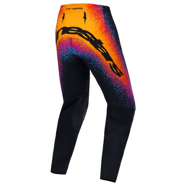 3721826-1654-30 - Alpinestars - Supertech LE Black Hole Pants - color: Black Burst - sizes: 28-38 product photo - alternate view