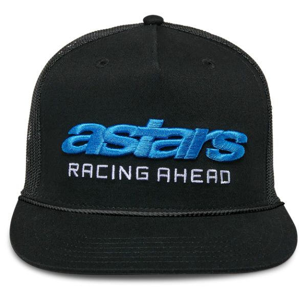 Crisp studio image on a white background of Alpinestars - Notice Trucker Hat; showing overall shape and visible design details; SKU 482-76399
