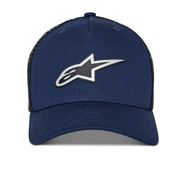 Crisp studio image on a white background of Alpinestars - Reflect Ageless Trucker Hat; showing overall shape and visible design details; SKU 482-763