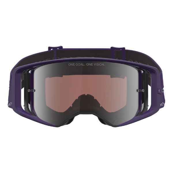 Alpinestars LE HUNTA96 XXV Supertech Vision Goggles - side profile showing frame and strap SKU 26013982