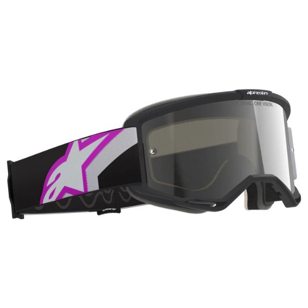 26013948, Alpinestars, Vision 5 Corp Goggles, Light Gray/Purple, Mirror Silver, Red/Purple, Mirror Red product photo