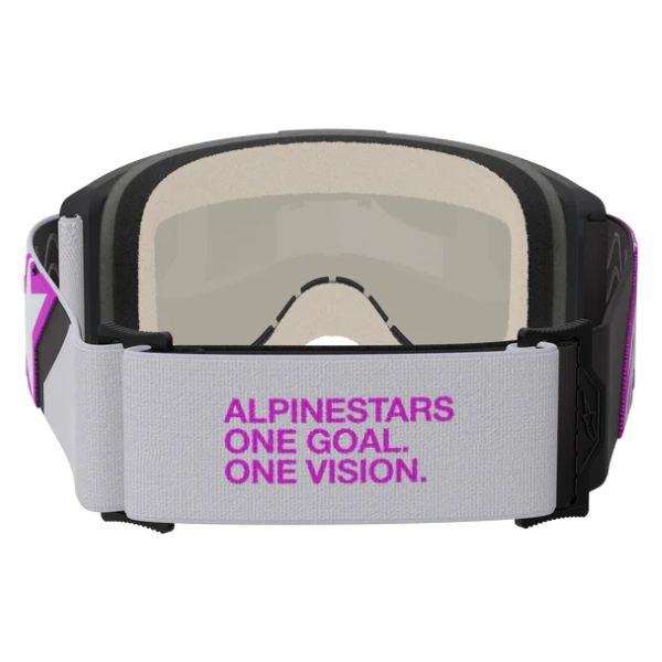26013948, Alpinestars, Vision 5 Corp Goggles, Light Gray/Purple, Mirror Silver, Red/Purple, Mirror Red product photo