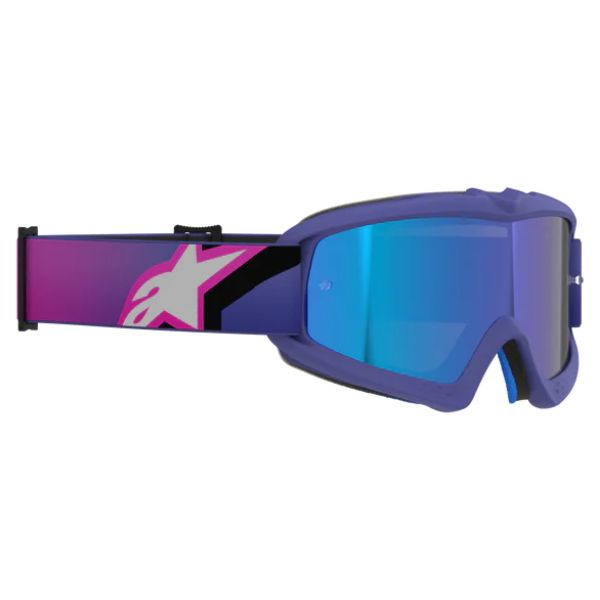26013950, Alpinestars, Vision Corp Goggles (Youth), Purple/Fluo Pink, Mirror Blue product photo