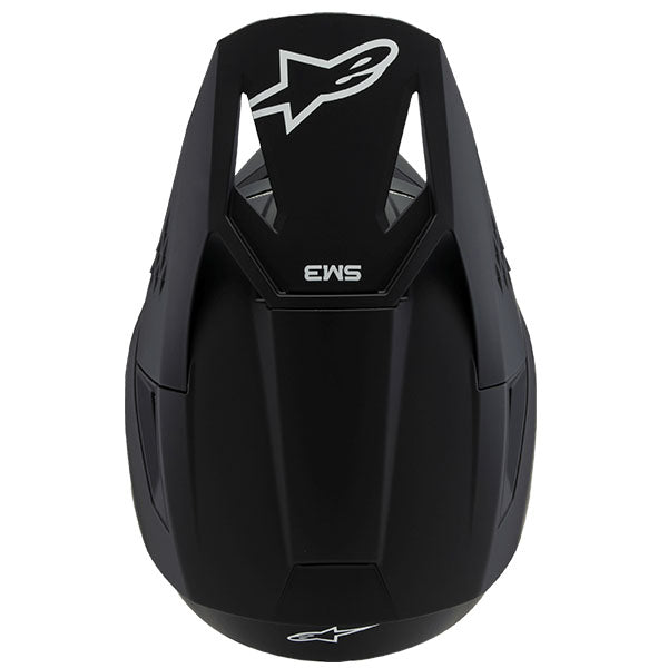 Matte Black product view, lightweight off‑road motorcycle helmet with ventilation and impact protection