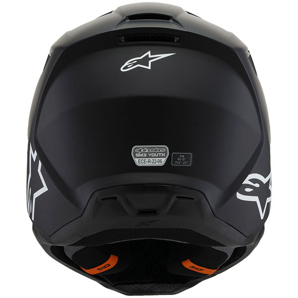 Matte Black product view, lightweight off‑road motorcycle helmet with ventilation and impact protection