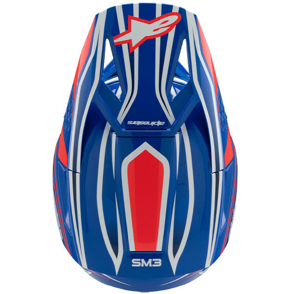 product view, lightweight off‑road motorcycle helmet with ventilation and impact protection