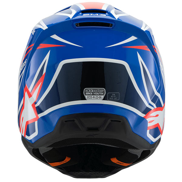 product view, lightweight off‑road motorcycle helmet with ventilation and impact protection