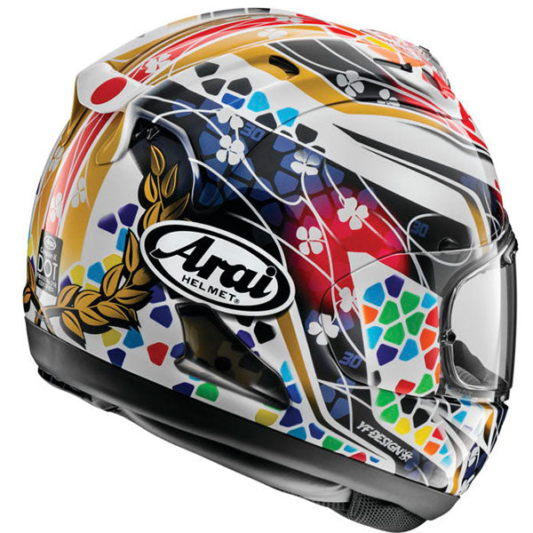 Arai motorcycle helmet product image — nan. Studio angle showing shell shape, venting and visor details.
