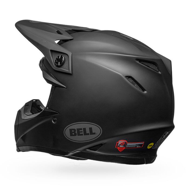 motorcycle helmet, showing aerodynamic shell design, ventilation ports, and secure retention system built for rider comfort and protection