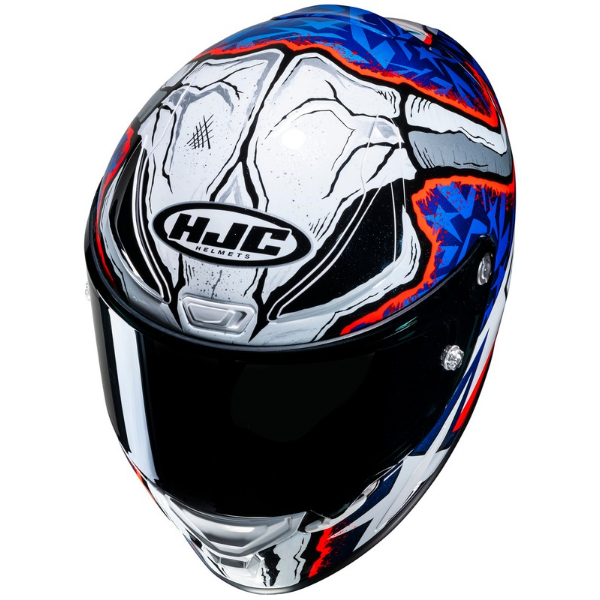 studio product photo of HJC SKU 809232106, sizes XS, SM, MD, LG, XL for motorcycle helmet, street bike, full-face helmet, and powersports use.