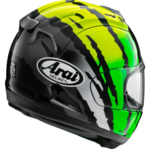 Arai motorcycle helmet product image — nan. Studio angle showing shell shape, venting and visor details. - alternate view