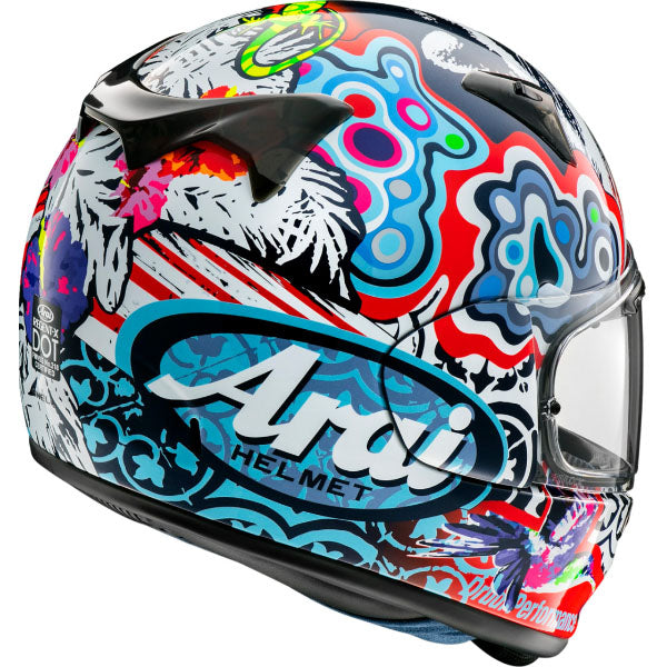 Arai motorcycle helmet product image — nan. Studio angle showing shell shape, venting and visor details. - alternate view