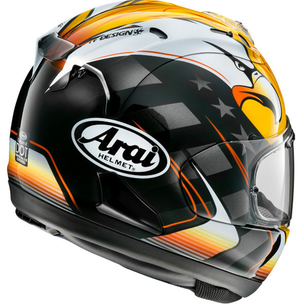 Arai motorcycle helmet product image — nan. Studio angle showing shell shape, venting and visor details. - alternate view