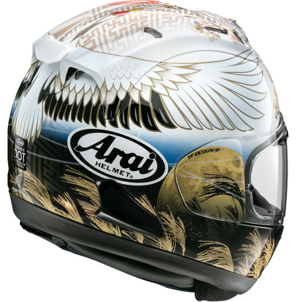Arai motorcycle helmet product image — nan. Studio angle showing shell shape, venting and visor details. - alternate view
