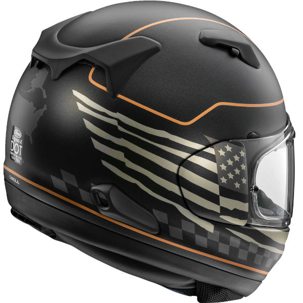 Arai motorcycle helmet product image — nan. Studio angle showing shell shape, venting and visor details. - alternate view