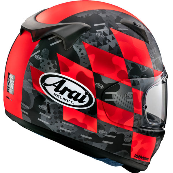 Arai motorcycle helmet product image — nan. Studio angle showing shell shape, venting and visor details.