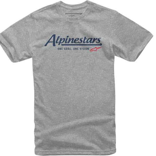 Crisp studio image on a white background of Alpinestars Capability T-Shirt; showing tee fit, printed graphics, and crew neckline; SKU 3030208
