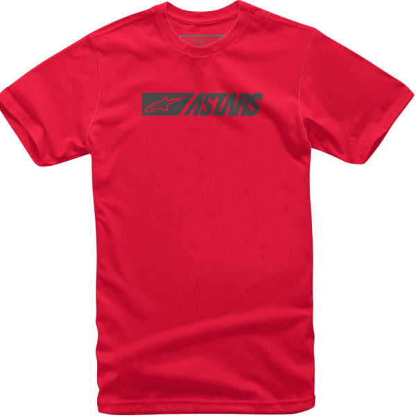 Crisp studio image on a white background of Alpinestars Reblaze T-Shirt; showing tee fit, printed graphics, and crew neckline; SKU 303020760