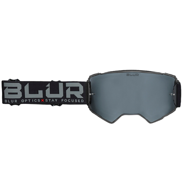 Blur B-60 Stealth Goggle - side profile showing frame and strap SKU 6020-200