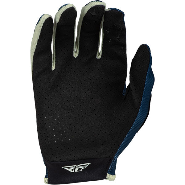 Product image of BTO Sports 0043 Fly Racing mx24 sp lite glove womens navy1 motocross gloves showing fit, construction, and colorway | Available at BTO Sports