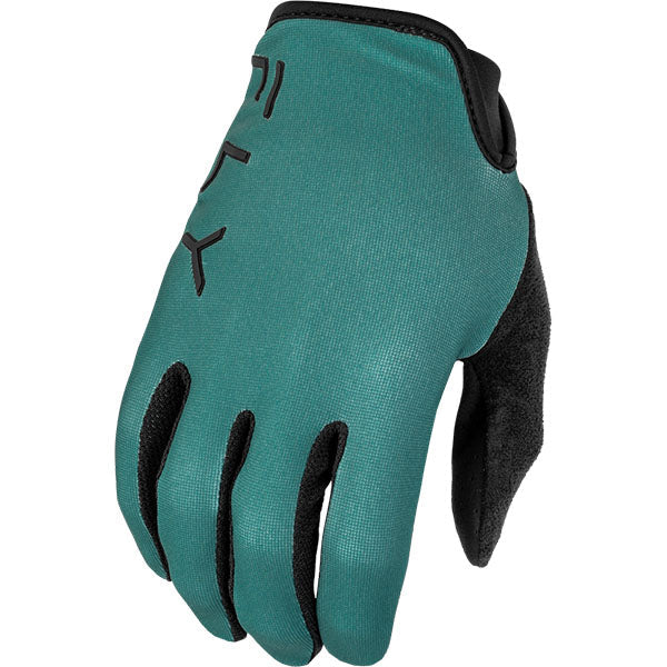 Product image of BTO Sports 0076 Fly Racing mtb24 radium glove green 5950ec31 b3d8 4dad bd36 42fcb26fb9 motocross gloves showing fit, construction, and colorway | Available at BTO Sports