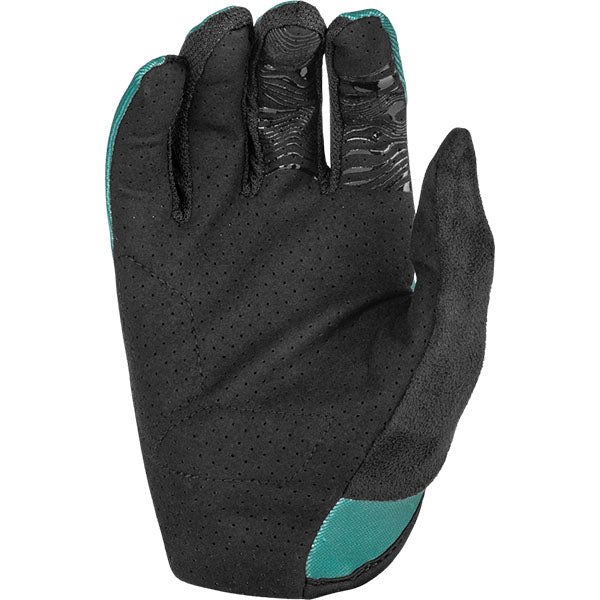 Product image of BTO Sports 0077 Fly Racing mtb24 radium glove green1 motocross gloves showing fit, construction, and colorway | Available at BTO Sports