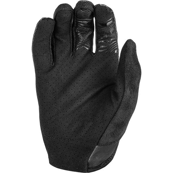 Product image of BTO Sports 0079 Fly Racing mtb24 radium glove black1 6466b7a5 7943 4473 98a7 b34597db4bd0 motocross gloves showing fit, construction, and colorway | Available at BTO Sports