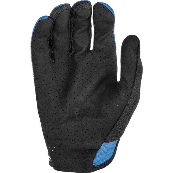 Product image of BTO Sports 0083 Fly Racing mx24 sp mesh glove blue1 motocross gloves showing fit, construction, and colorway | Available at BTO Sports
