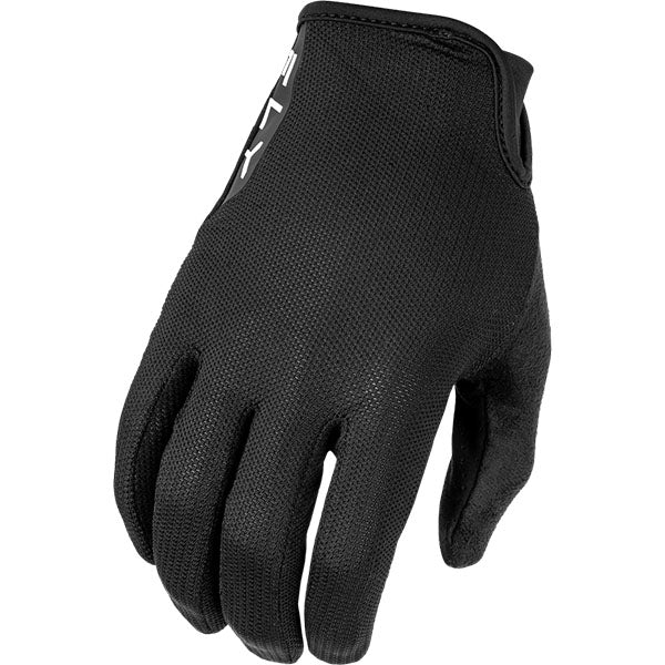 Product image of BTO Sports 0089 Fly Racing mx24 sp mesh glove black motocross gloves showing fit, construction, and colorway | Available at BTO Sports