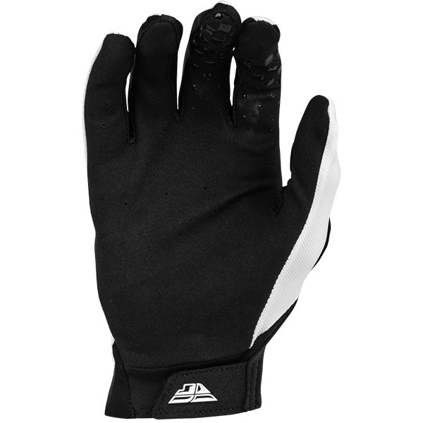 Product image of BTO Sports 0093 Fly Racing mx24 sp pro lite glove white1 025beb72 45f9 4b87 b35a e48188c69bf6 motocross gloves showing fit, construction, and colorway | Available at BTO Sports