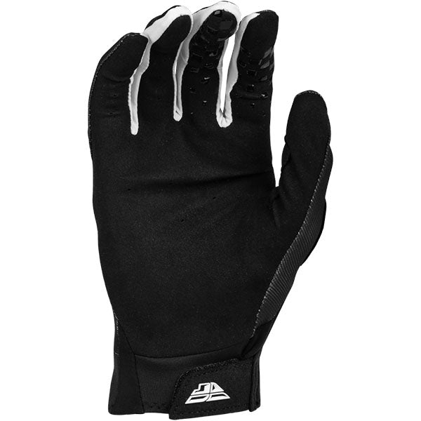 Product image of BTO Sports 0103 Fly Racing mx24 sp pro lite glove black1 30ddf533 3052 4c61 8032 0d527232c5ff motocross gloves showing fit, construction, and colorway | Available at BTO Sports