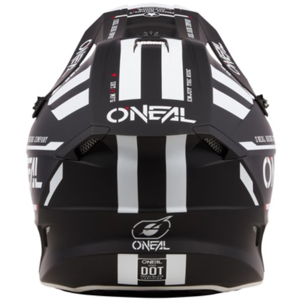 Studio product photo on a neutral background of O'Neal, 5 Series Warhawk V.24 Helmet, SKU 0628-072, color options Black, Red, sizes XS–2X